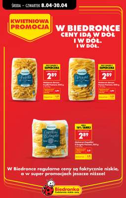 Biedronka - gazetka promocyjna Kwietniowa promocja od środy 08.04 do czwartku 30.04 - strona 14