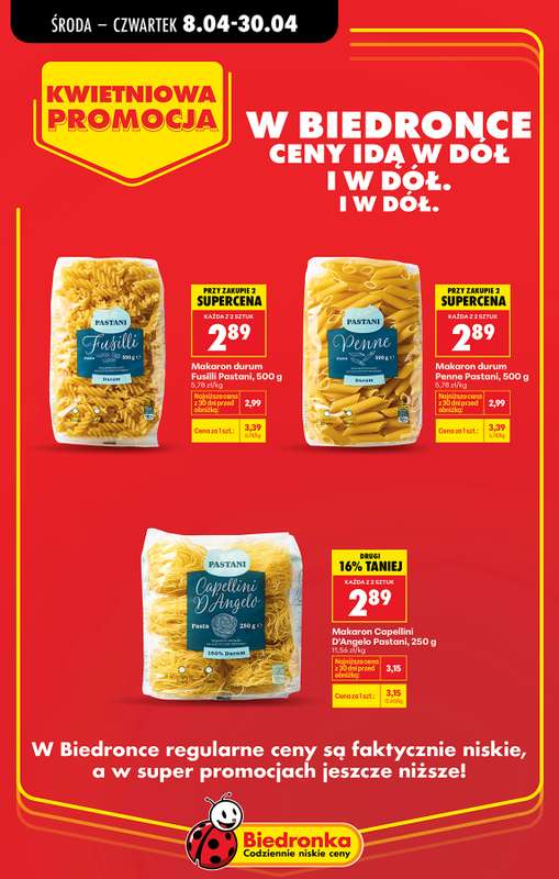 Biedronka - gazetka promocyjna Kwietniowa promocja od środy 08.04 do czwartku 30.04 - strona 14