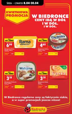 Biedronka - gazetka promocyjna Kwietniowa promocja od środy 08.04 do czwartku 30.04 - strona 5