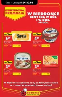 Biedronka - gazetka promocyjna Kwietniowa promocja od środy 08.04 do czwartku 30.04 - strona 5