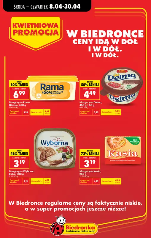 Biedronka - gazetka promocyjna Kwietniowa promocja od środy 08.04 do czwartku 30.04 - strona 5