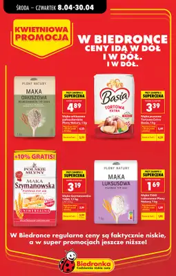 Biedronka - gazetka promocyjna Kwietniowa promocja od środy 08.04 do czwartku 30.04 - strona 7