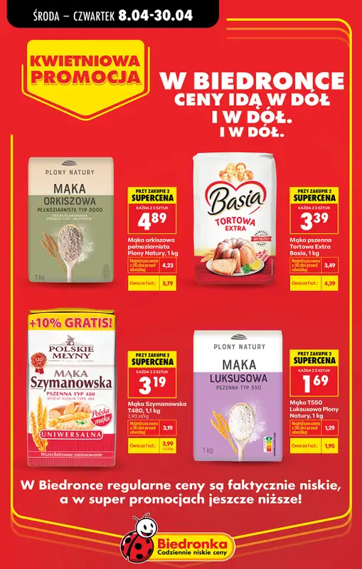 Biedronka - gazetka promocyjna Kwietniowa promocja od środy 08.04 do czwartku 30.04 - strona 7