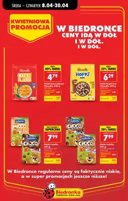 Biedronka - gazetka promocyjna Kwietniowa promocja od środy 08.04 do czwartku 30.04 - strona 18