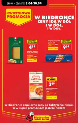 Biedronka - gazetka promocyjna Kwietniowa promocja od środy 08.04 do czwartku 30.04 - strona 15