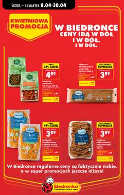 Biedronka - gazetka promocyjna Kwietniowa promocja od środy 08.04 do czwartku 30.04 - strona 12
