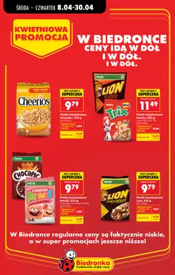 Biedronka - gazetka promocyjna Kwietniowa promocja od środy 08.04 do czwartku 30.04 - strona 20