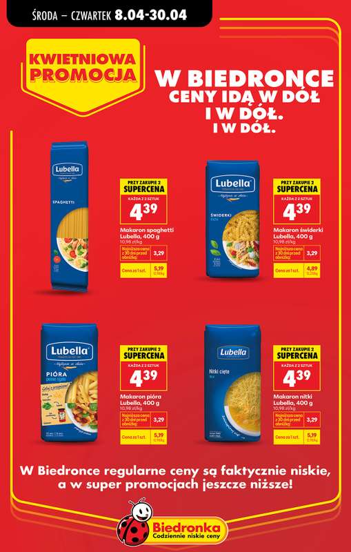 Biedronka - gazetka promocyjna Kwietniowa promocja od środy 08.04 do czwartku 30.04 - strona 10