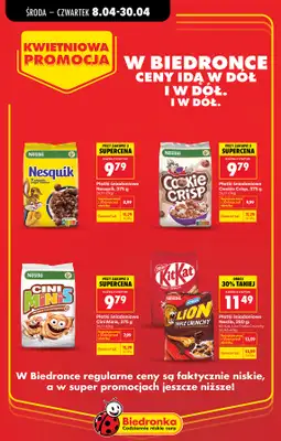 Biedronka - gazetka promocyjna Kwietniowa promocja od środy 08.04 do czwartku 30.04 - strona 19