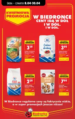 Biedronka - gazetka promocyjna Kwietniowa promocja od środy 08.04 do czwartku 30.04 - strona 8