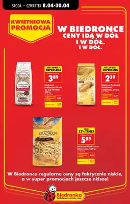Biedronka - gazetka promocyjna Kwietniowa promocja od środy 08.04 do czwartku 30.04 - strona 16