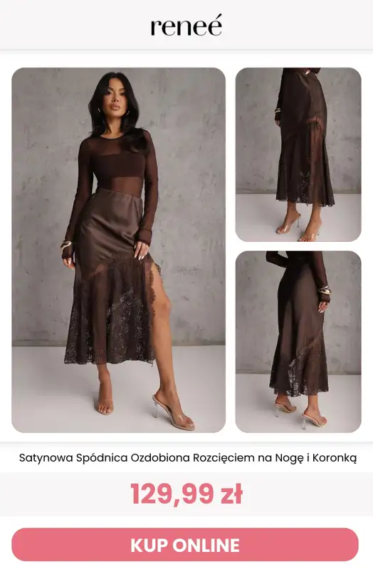 Renee - gazetka promocyjna Trend: Koronki i Przezroczystości od środy 08.04 do niedzieli 19.04 - strona 8