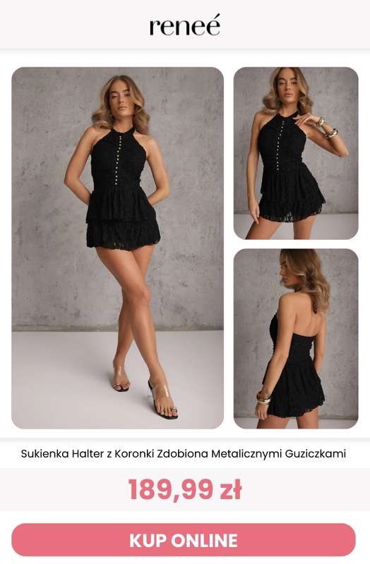 Renee - gazetka promocyjna Trend: Koronki i Przezroczystości od środy 08.04 do niedzieli 19.04 - strona 2