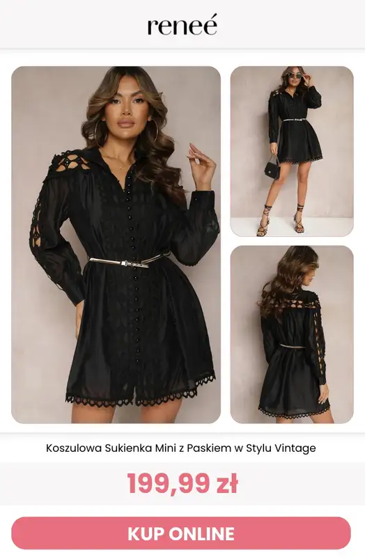 Renee - gazetka promocyjna Trend: Koronki i Przezroczystości od środy 08.04 do niedzieli 19.04 - strona 10