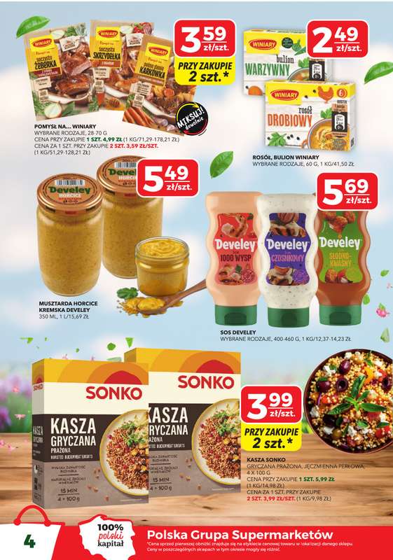 Top Market - gazetka promocyjna Gazetka od czwartku 09.04 do niedzieli 19.04 - strona 4
