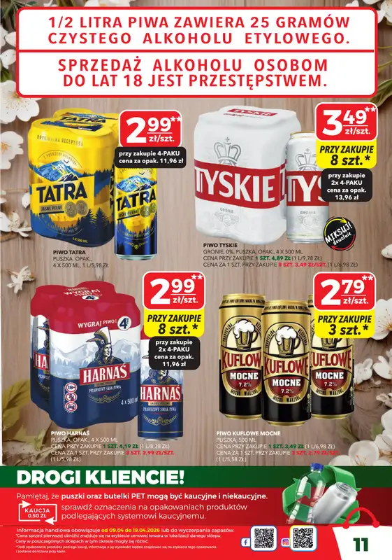 Top Market - gazetka promocyjna Gazetka od czwartku 09.04 do niedzieli 19.04 - strona 11