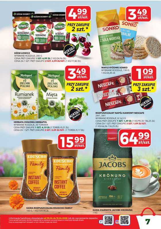 Top Market - gazetka promocyjna Gazetka od czwartku 09.04 do niedzieli 19.04 - strona 7