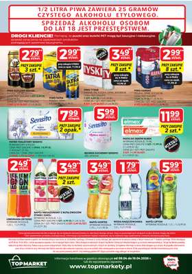 Top Market - gazetka promocyjna Gazetka od czwartku 09.04 do niedzieli 19.04 - strona 4