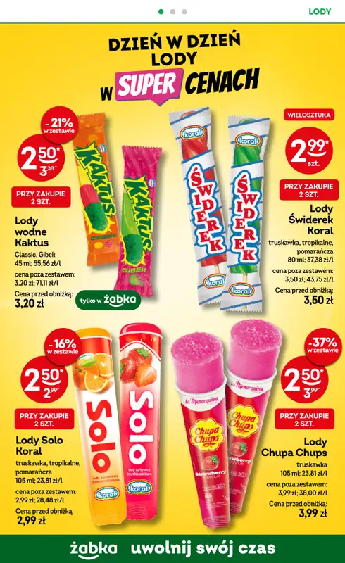 Żabka - gazetka promocyjna Gazetka od środy 08.04 do wtorku 21.04 - strona 74