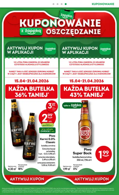 Żabka - gazetka promocyjna Gazetka od środy 08.04 do wtorku 21.04 - strona 35