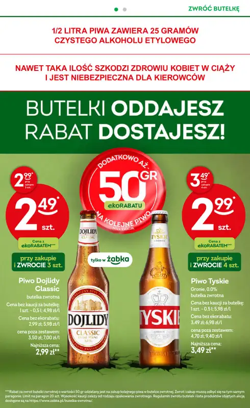 Żabka - gazetka promocyjna Gazetka od środy 08.04 do wtorku 21.04 - strona 36