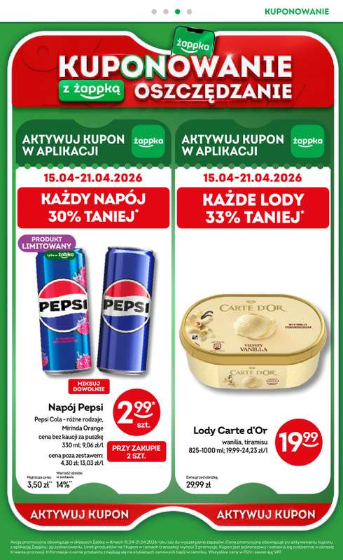 Żabka - gazetka promocyjna Gazetka od środy 08.04 do wtorku 21.04 - strona 34