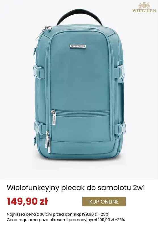 BEST SALE - gazetka promocyjna Wittchen | Dodatkowe -30% na wybrane produkty od środy 08.04  - strona 7