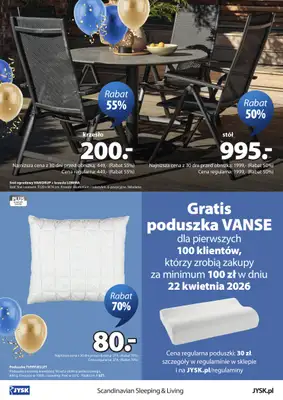 Jysk - gazetka promocyjna POZNAŃ: Wielkie Otwarcie JYSK! Już w ŚRODĘ 22.04! od środy 22.04 do wtorku 28.04 - strona 2