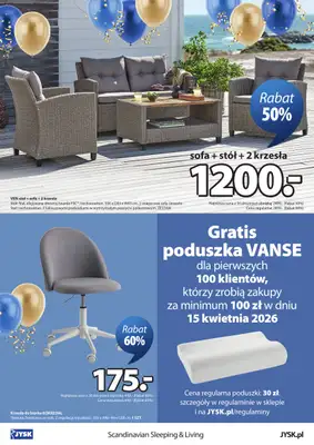 Jysk - gazetka promocyjna AUGUSTÓW: Wielkie Otwarcie JYSK! Już w ŚRODĘ 15.04! od środy 15.04 do środy 22.04 - strona 2