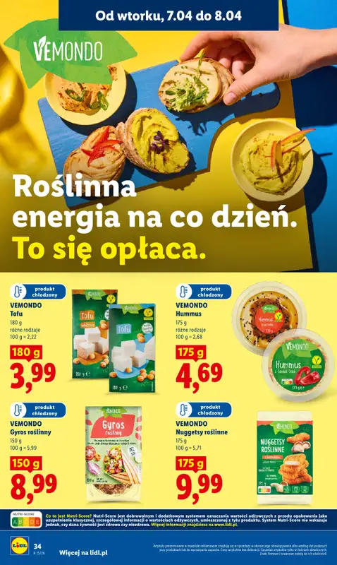 Lidl - gazetka promocyjna Oferta od wtorku od wtorku 07.04 do środy 08.04 - strona 34
