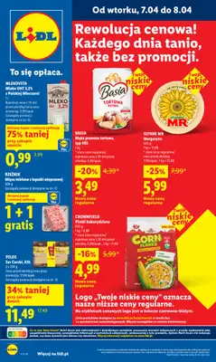 Lidl - gazetka promocyjna Oferta od wtorku od wtorku 07.04 do środy 08.04