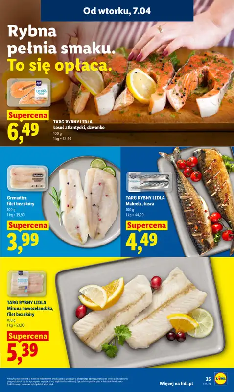 Lidl - gazetka promocyjna Oferta od wtorku od wtorku 07.04 do środy 08.04 - strona 35