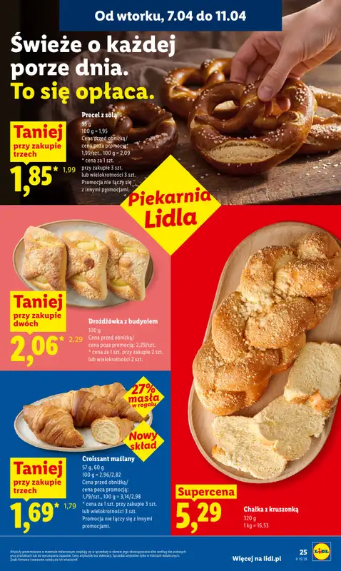 Lidl - gazetka promocyjna Oferta od wtorku od wtorku 07.04 do środy 08.04 - strona 25