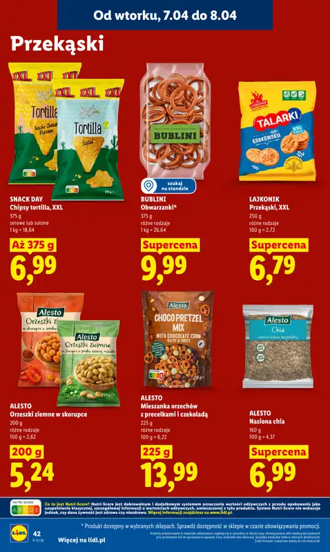 Lidl - gazetka promocyjna Oferta od wtorku od wtorku 07.04 do środy 08.04 - strona 44