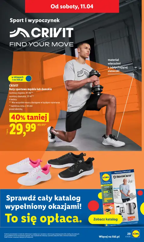 Lidl - gazetka promocyjna Oferta od czwartku od czwartku 09.04 do soboty 11.04 - strona 29