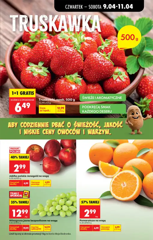 Biedronka - gazetka promocyjna Od czwartku od czwartku 09.04 do środy 15.04 - strona 27