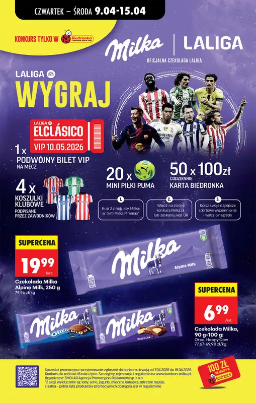 Biedronka - gazetka promocyjna Od czwartku od czwartku 09.04 do środy 15.04 - strona 66