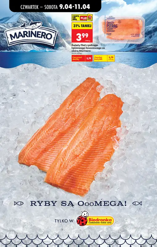 Biedronka - gazetka promocyjna Od czwartku, Z ladą tradycyjną od czwartku 09.04 do środy 15.04 - strona 39