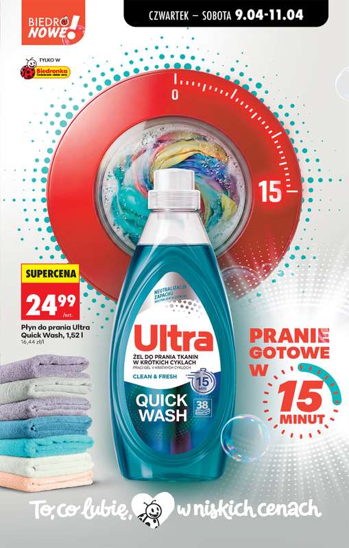 Biedronka - gazetka promocyjna Od czwartku, Z ladą tradycyjną od czwartku 09.04 do środy 15.04 - strona 77