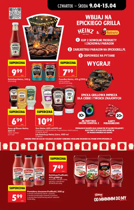 Biedronka - gazetka promocyjna Od czwartku, Z ladą tradycyjną od czwartku 09.04 do środy 15.04 - strona 65