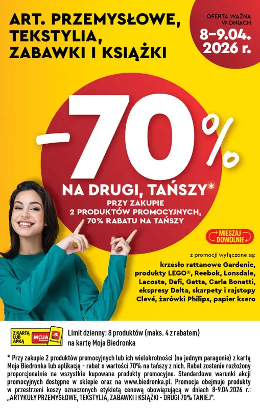 Biedronka - gazetka promocyjna Od czwartku, Z ladą tradycyjną od czwartku 09.04 do środy 15.04 - strona 9