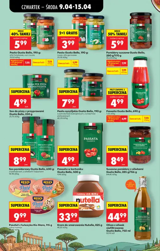 Biedronka - gazetka promocyjna Od czwartku, Z ladą tradycyjną od czwartku 09.04 do środy 15.04 - strona 44
