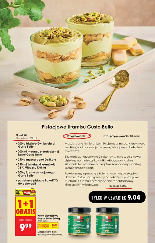 Biedronka - gazetka promocyjna Od czwartku, Z ladą tradycyjną od czwartku 09.04 do środy 15.04 - strona 43