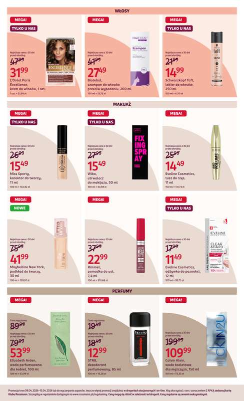Rossmann - gazetka promocyjna Gazetka  do środy 15.04 - strona 4