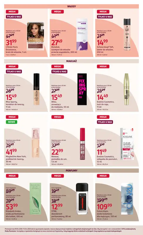 Rossmann - gazetka promocyjna Gazetka od czwartku 09.04 do środy 15.04 - strona 4