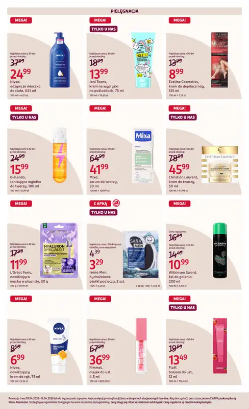 Rossmann - gazetka promocyjna Gazetka od czwartku 09.04 do środy 15.04 - strona 3