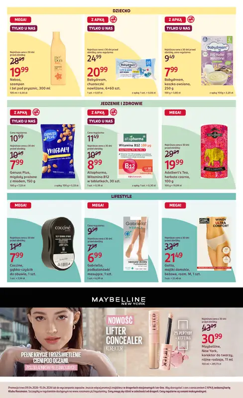 Rossmann - gazetka promocyjna Gazetka od czwartku 09.04 do środy 15.04 - strona 6