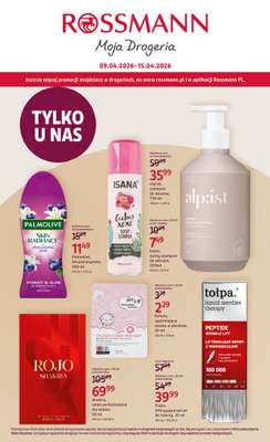 Rossmann - gazetka promocyjna Gazetka od czwartku 09.04 do środy 15.04