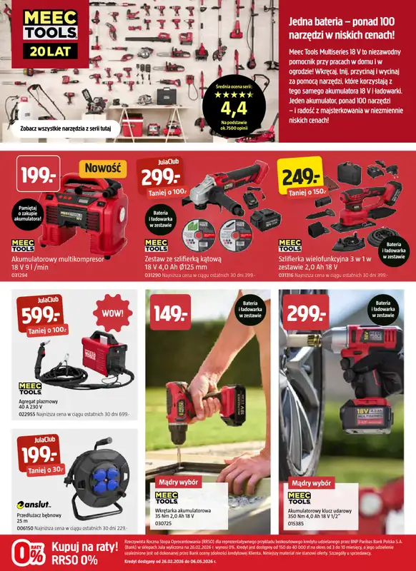 Jula - gazetka promocyjna Gazetka od czwartku 09.04 do środy 22.04 - strona 7