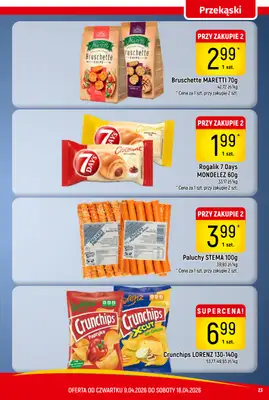 Delikatesy Piotruś Pan - gazetka promocyjna Gazetka od czwartku 09.04 do soboty 18.04 - strona 23